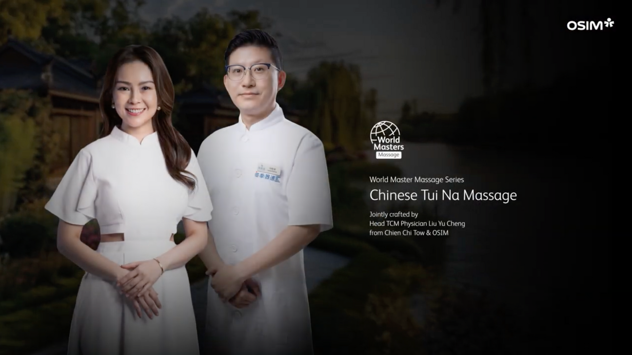 OSIM x Chien Chi Tow  Where Tui Na Tradition Meets AI Wellness