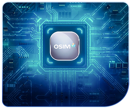 Precision massage roller track in OSIM uDivine V3 massage chair designed to follow natural spinal curves for accurate muscle targeting