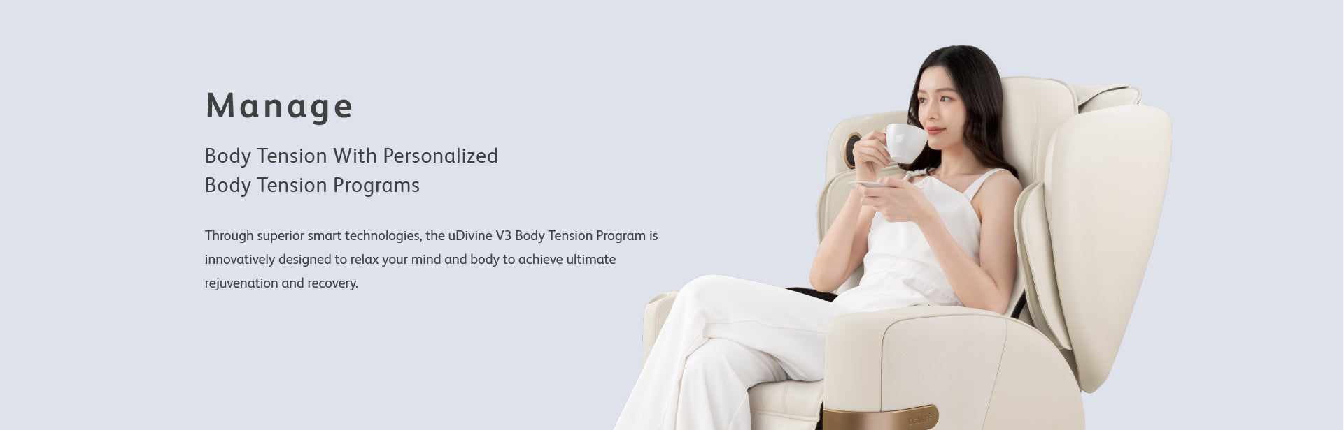 High-performance massage chair featuring intelligent massage programs and ergonomic design, ranking among the best massage chairs in the USA