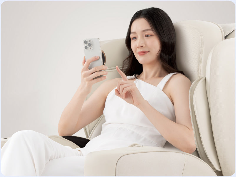 OSIM massage chair designed to support relaxation, muscle relief, and overall body wellness through advanced massage technology